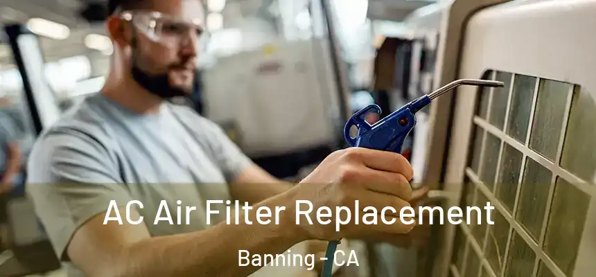  AC Air Filter Replacement Banning - CA